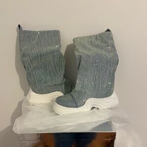 Women's Glitter Winter Boots